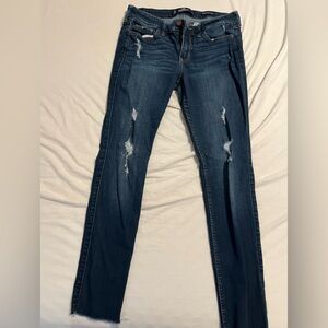 Hollister low rise super skinny jeans size 5S